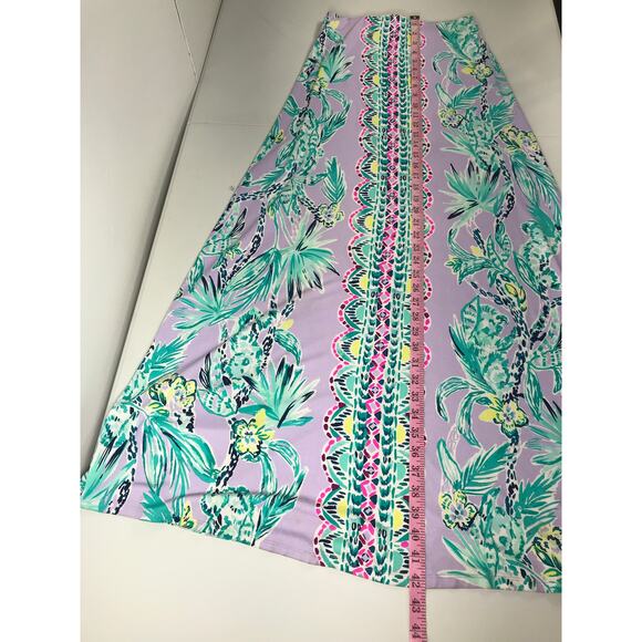 Lilly Pulitzer Stretch Suri Maxi Skirt Airy Resort Vacation Summer Women's XS - Picture 10 of 10
